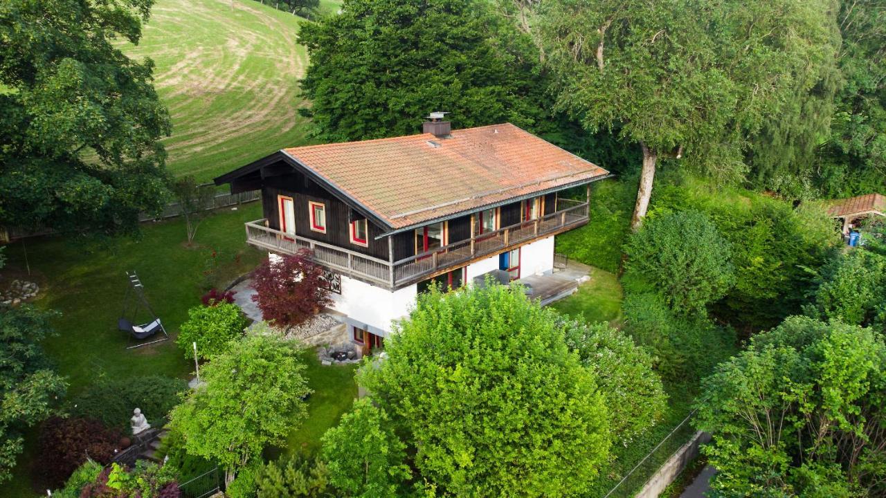 Kuenstlervilla Mit Grandiosem Panoramablick Fischbachau Exterior photo